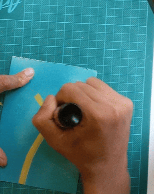 Making and sending 50 Christmas cards to my friends around the world